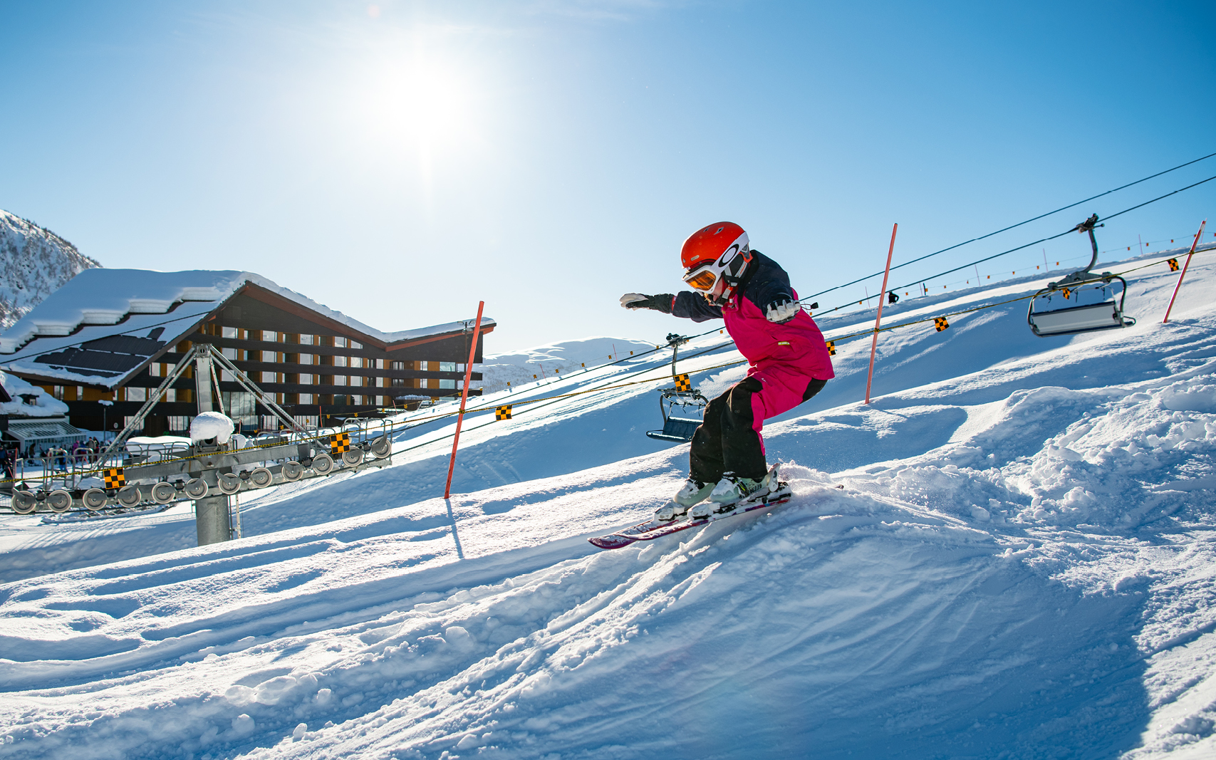 Ta med barna på en aktiv skiferie i Myrkdalen
