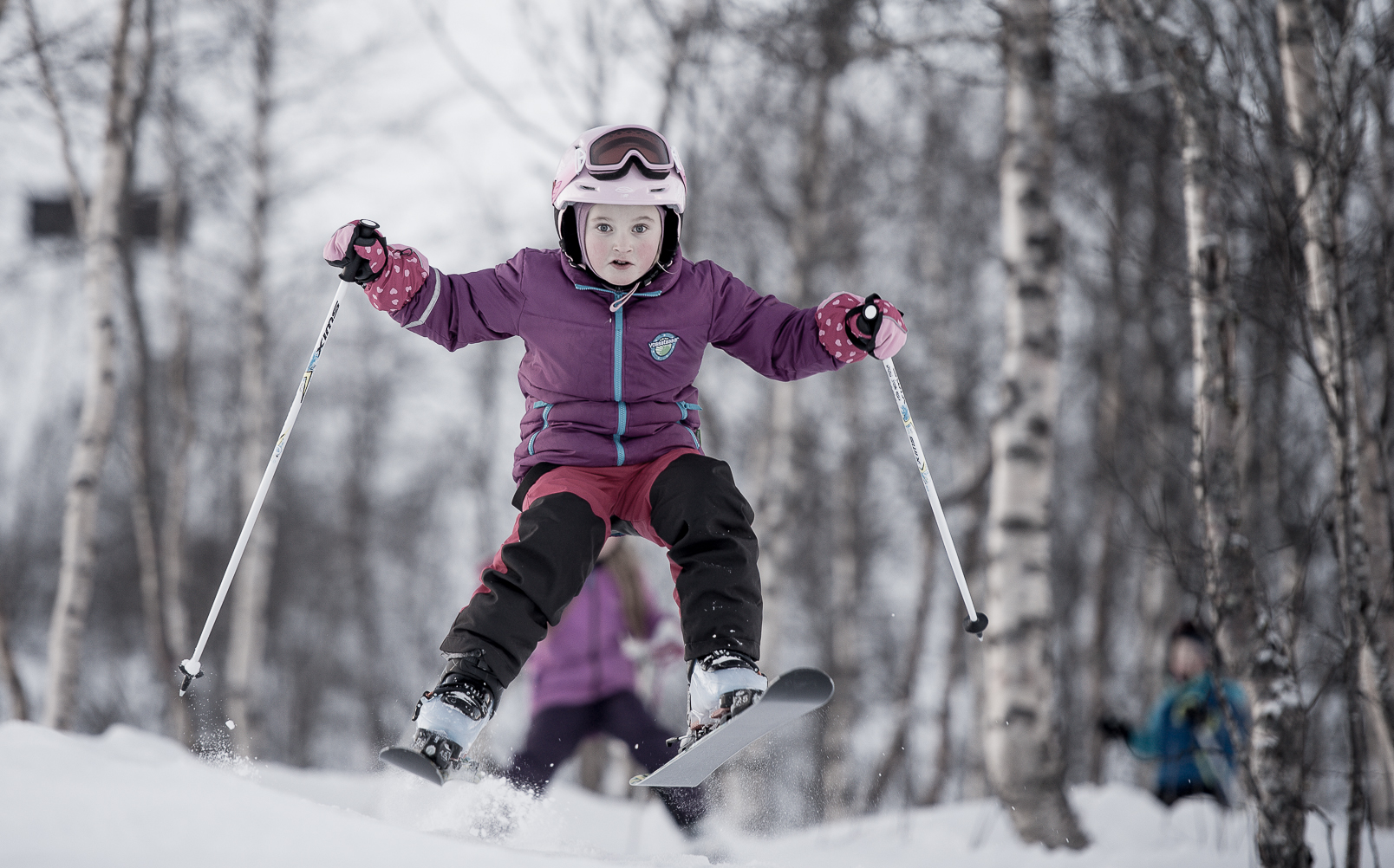 Ta med barna på en aktiv skiferie i Myrkdalen