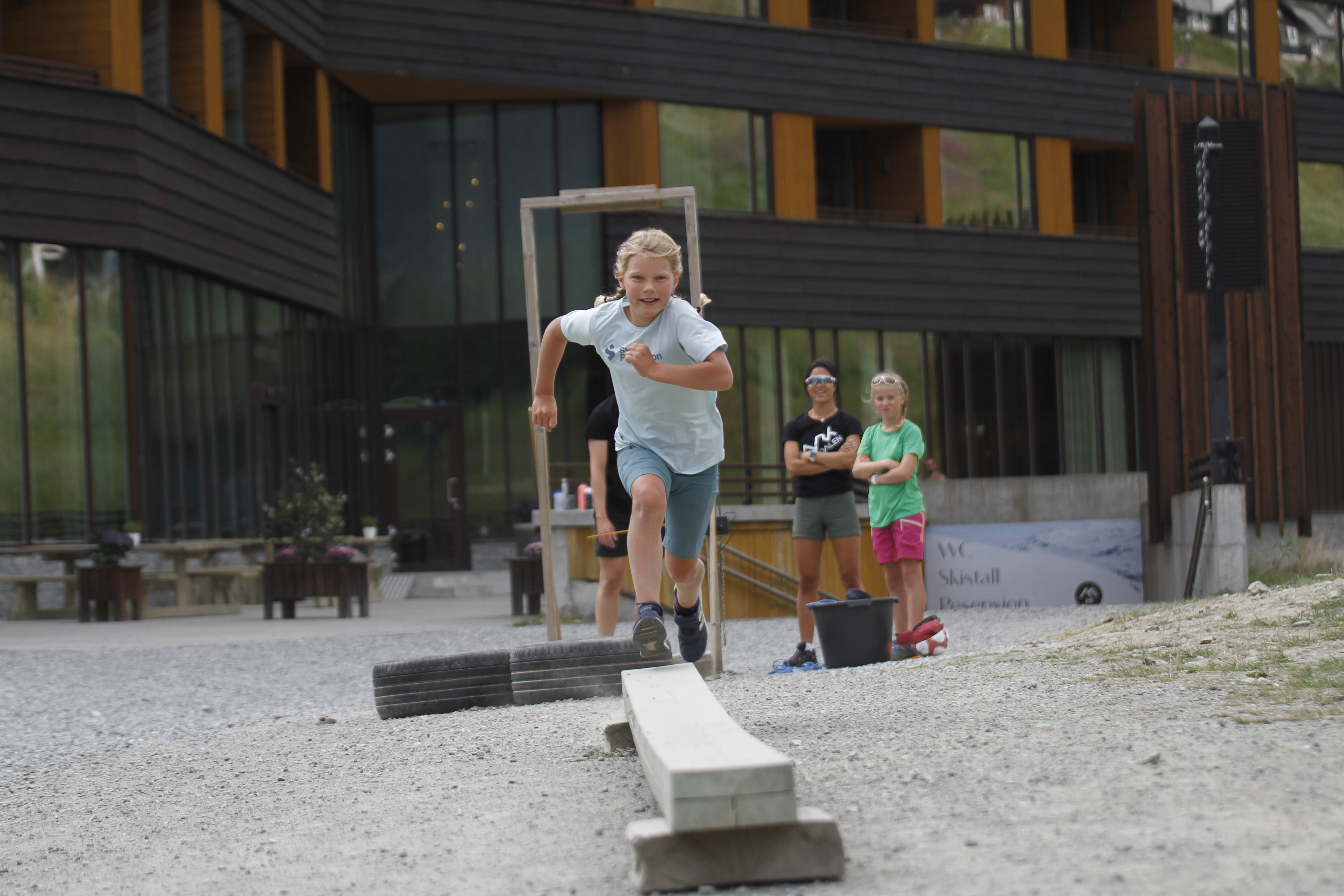 Obstacle Course Competition in Myrkdalen