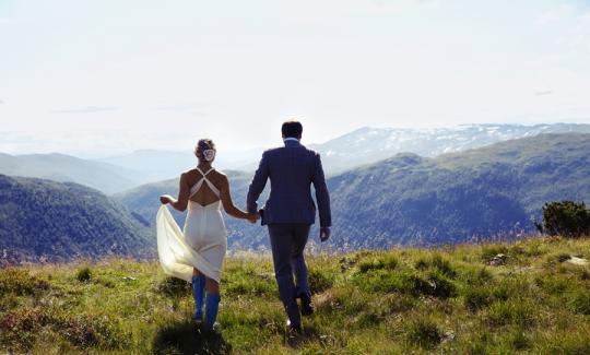 Wedding in Myrkdalen