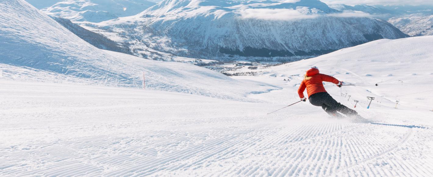 Slope skiing - Myrkdalen Fjellandsby